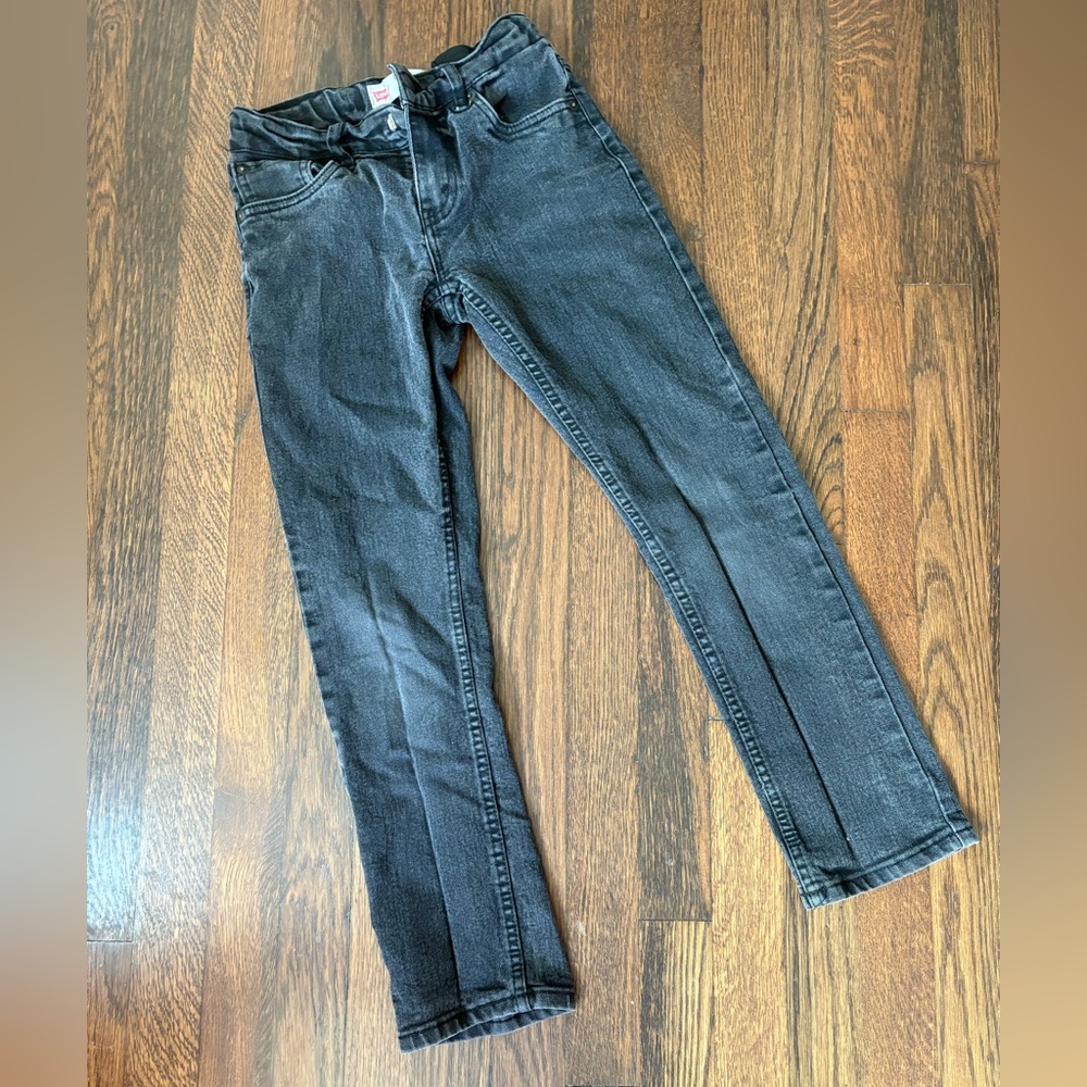 Levi’s boys black 511 straight jeans